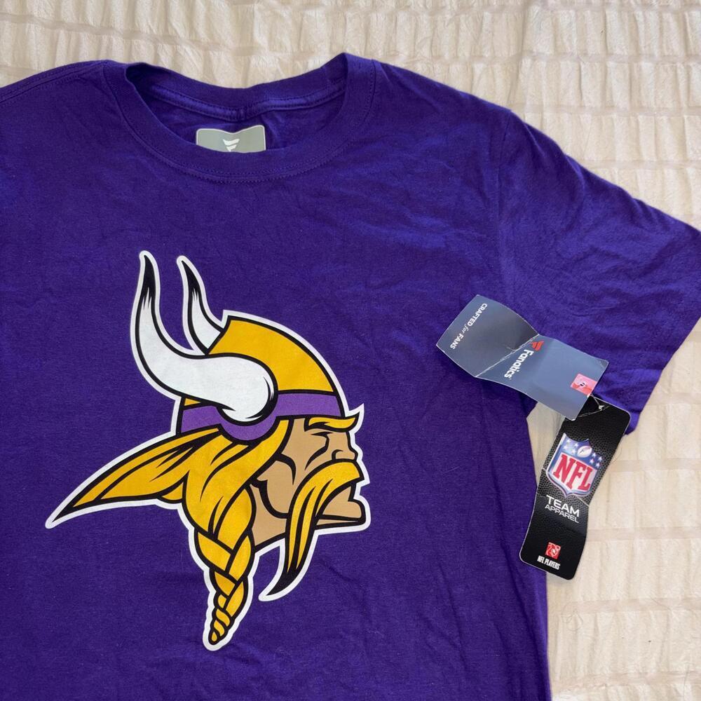 Minnesota Vikings Justin Jefferson #18 New Mens Small Purple NFL T-Shirt Jersey - Picture 3 of 6